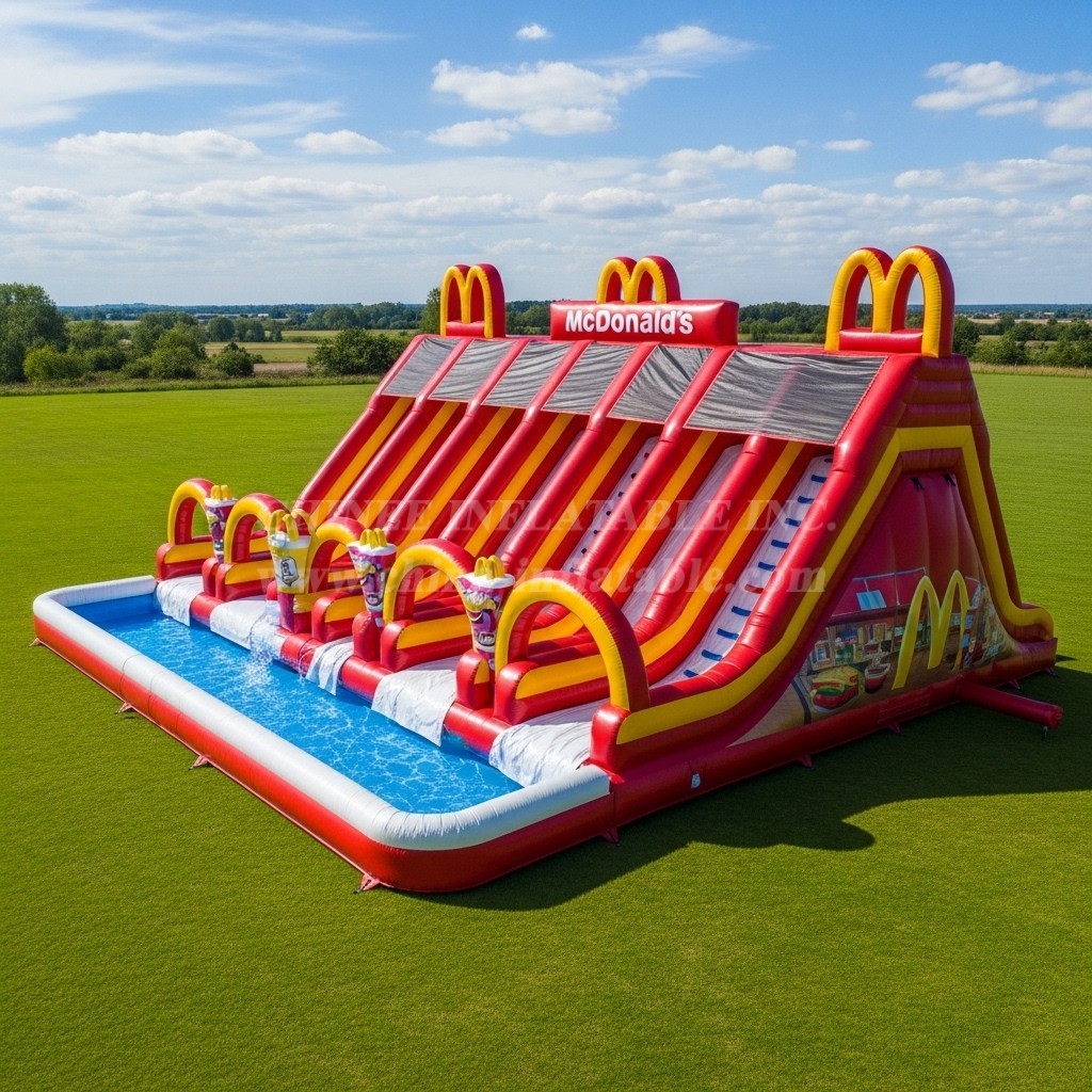 T8-7685 McDonald Theme Giant Slide