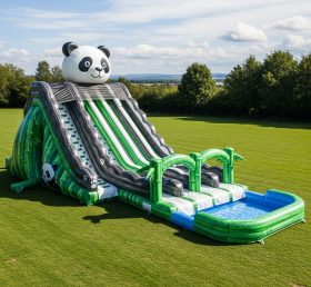 T8-7697 Panda Theme Giant Slide