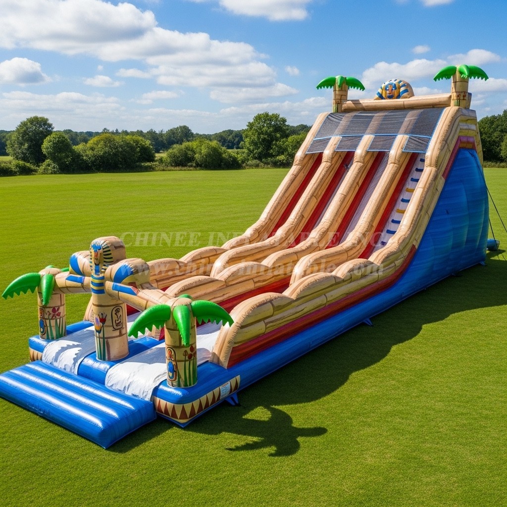 T8-7758 Egypt Theme Inflatable Slide