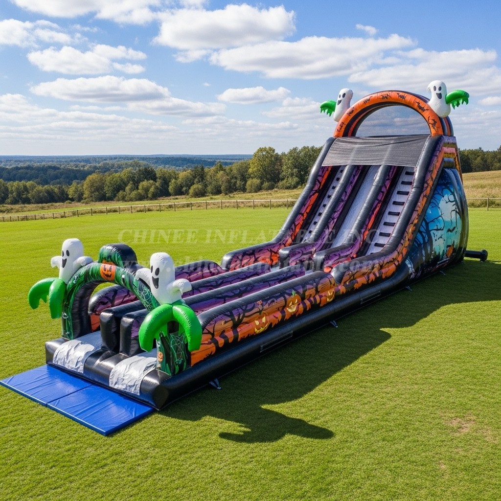 T8-7772 Halloween Theme Inflatable Slide