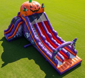 T8-7773 Halloween Theme Inflatable Slide