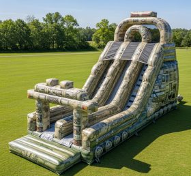 T8-7790 Military Style Theme Inflatable Slide