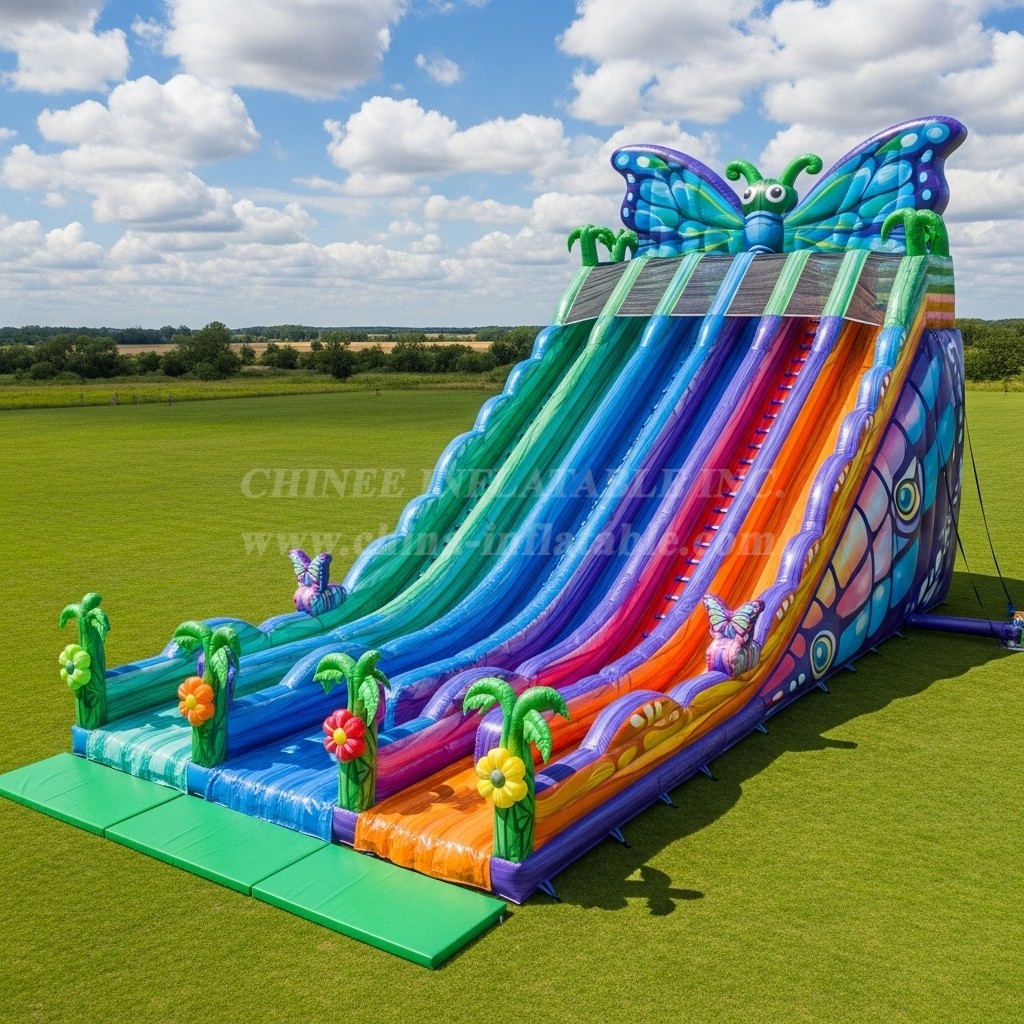 T8-7834 Butterfly Theme Giant Slide