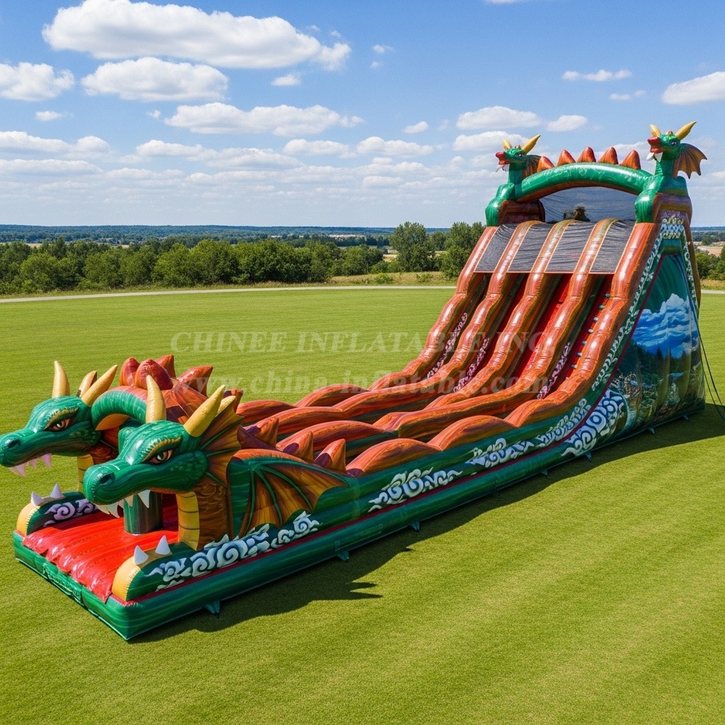 T8-7845 Dragon Theme Giant Slide