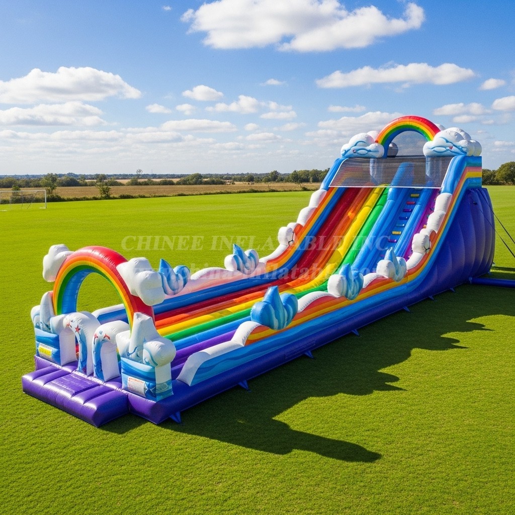 T8-7865 Rainbow Theme Giant Slide