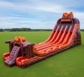T8-7880 Volcano Theme Giant Slide