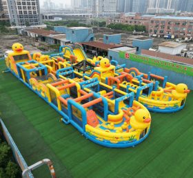 CR2-188 Duck Theme Challenging Run Giant Inflatable Obstacle Courses