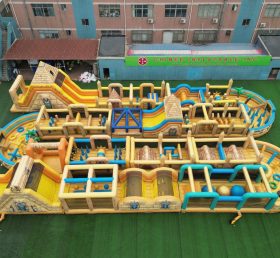 CR2-290 Egypt Theme Challenging Run Giant Inflatable Obstacle Courses