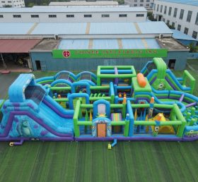 CR2-412 Monsters, Inc. Theme Challenging Run Giant Inflatable Obstacle Courses