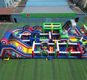 CR2-447 The Avengers Theme Challenging Run Giant Inflatable Obstacle Courses