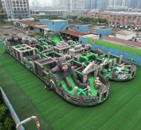 CR2-56 King Kong Theme Challenging Run Giant Inflatable Obstacle Courses