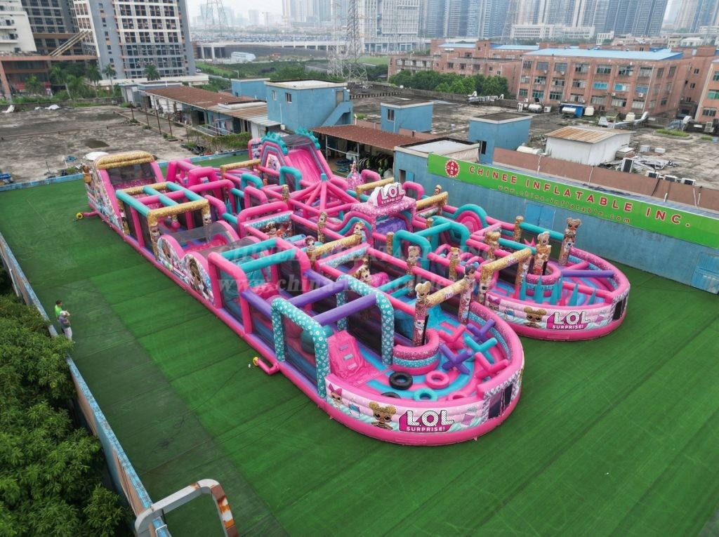 CR2-62 L.O.L. Surprise Theme Challenging Run Giant Inflatable Obstacle Courses