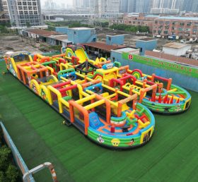 CR2-65 Looney Tunes Theme Challenging Run Giant Inflatable Obstacle Courses