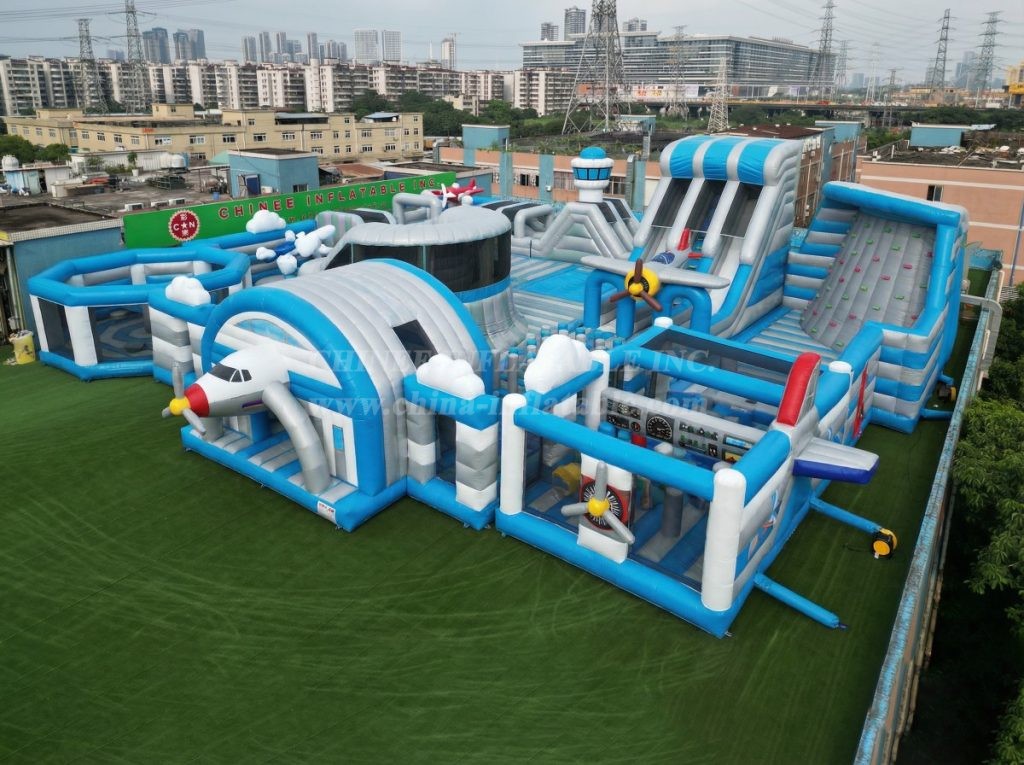 GF3-100 Airplane Theme Inflatable Park