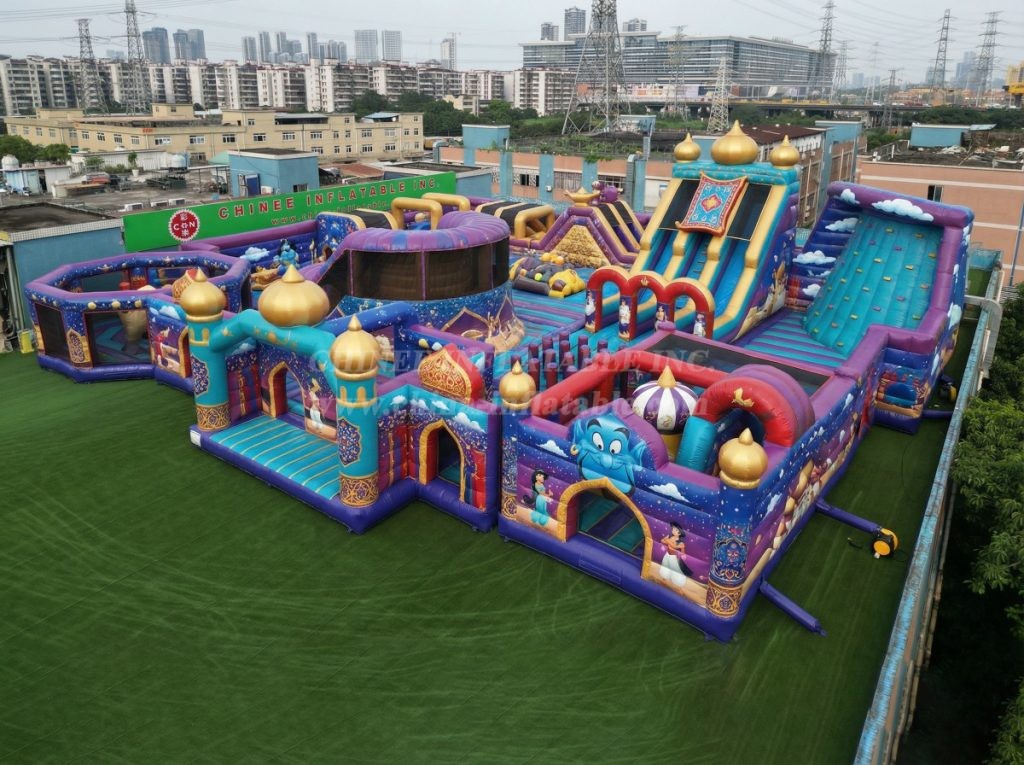 GF3-101 Aladdin Theme Inflatable Park