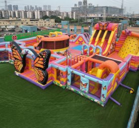 GF3-120 Butterfly Theme Inflatable Park