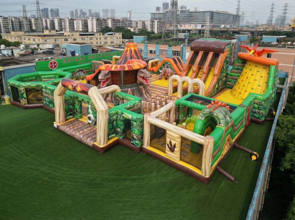 GF3-134 Dinosaur Theme Inflatable Park