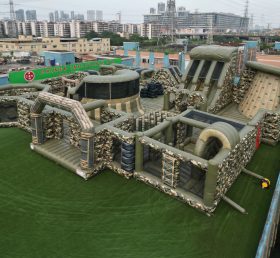 GF3-185 Military Style Theme Inflatable Park