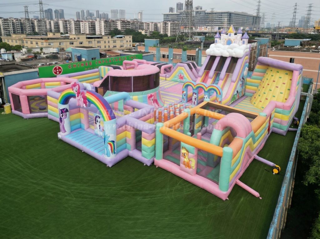 GF3-194 My Little Pony Theme Inflatable Park