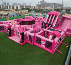 GF3-209 Pink Panther Theme Inflatable Park