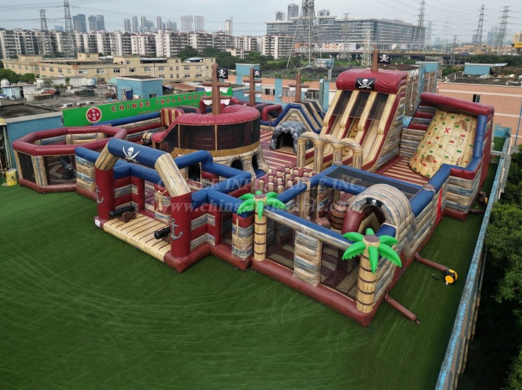 GF3-210 Pirates Theme Inflatable Park