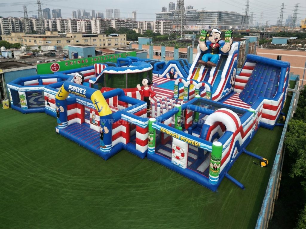 GF3-215 Popeye Theme Inflatable Park