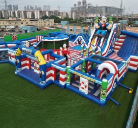GF3-215 Popeye Theme Inflatable Park
