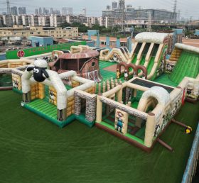 GF3-228 Shaun the Sheep Theme Inflatable Park