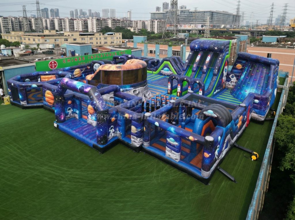 GF3-236 Space Theme Inflatable Park