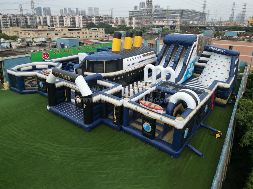 GF3-260 Titanic Theme Inflatable Park