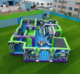 GF3-279 Alien Theme Inflatable Park