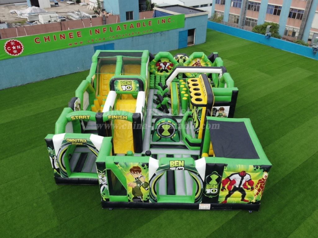GF3-289 Ben 10 Theme Inflatable Park