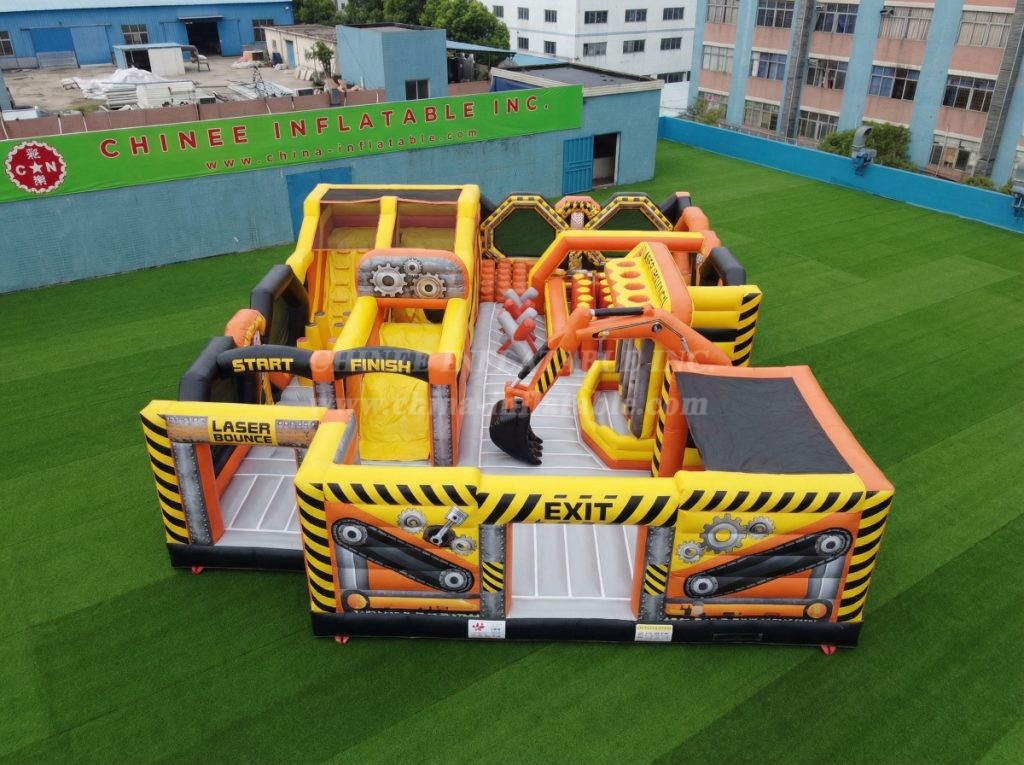 GF3-319 Excavator Theme Inflatable Park