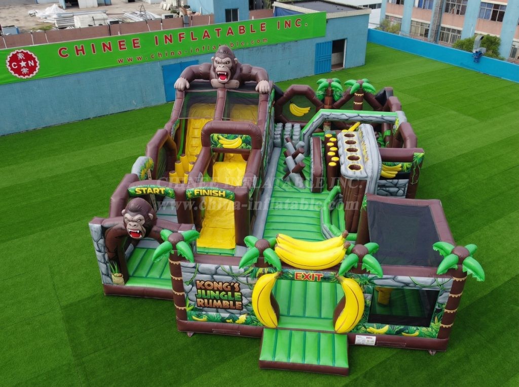 GF3-343 King Kong Theme Inflatable Park