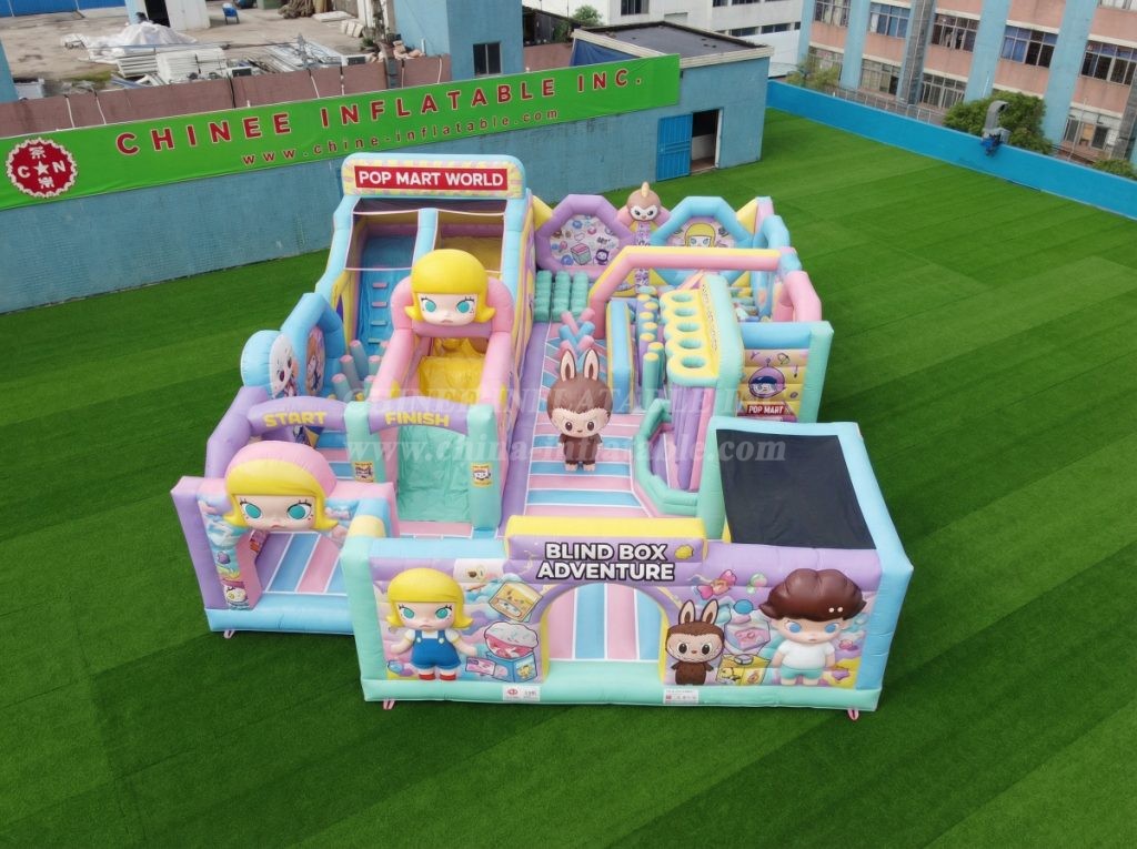 GF3-386 Pop Mart Theme Inflatable Park