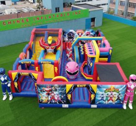 GF3-388 Power Rangers Theme Inflatable Park