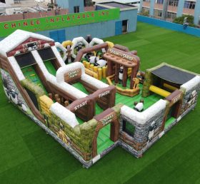 GF3-398 Shaun the Sheep Theme Inflatable Park
