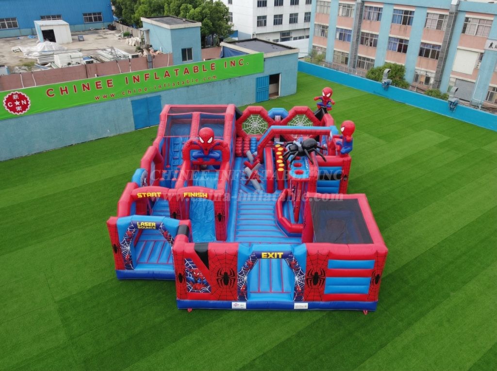 GF3-407 Spider-Man Theme Inflatable Park