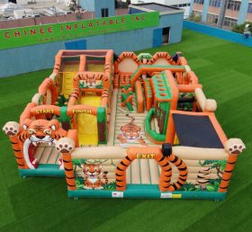 GF3-426 Tiger Theme Inflatable Park