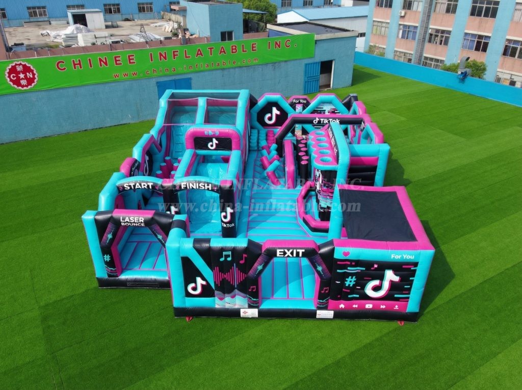 GF3-427 TikTok Theme Inflatable Park