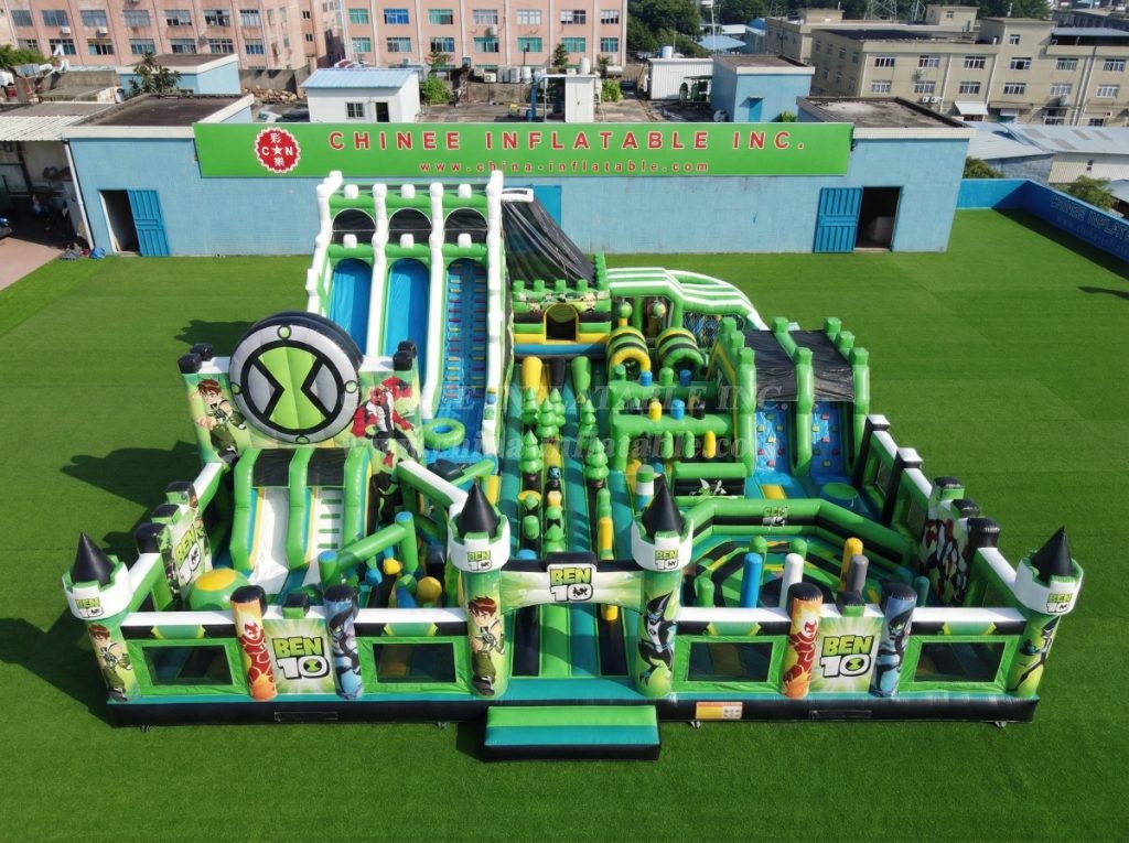 GF3-455 Ben 10 Theme Inflatable Park