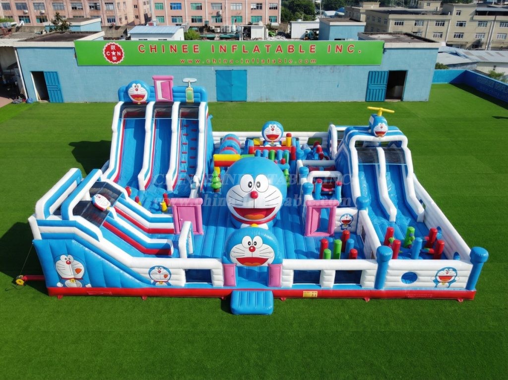 GF3-462 Doraemon Theme Inflatable Park