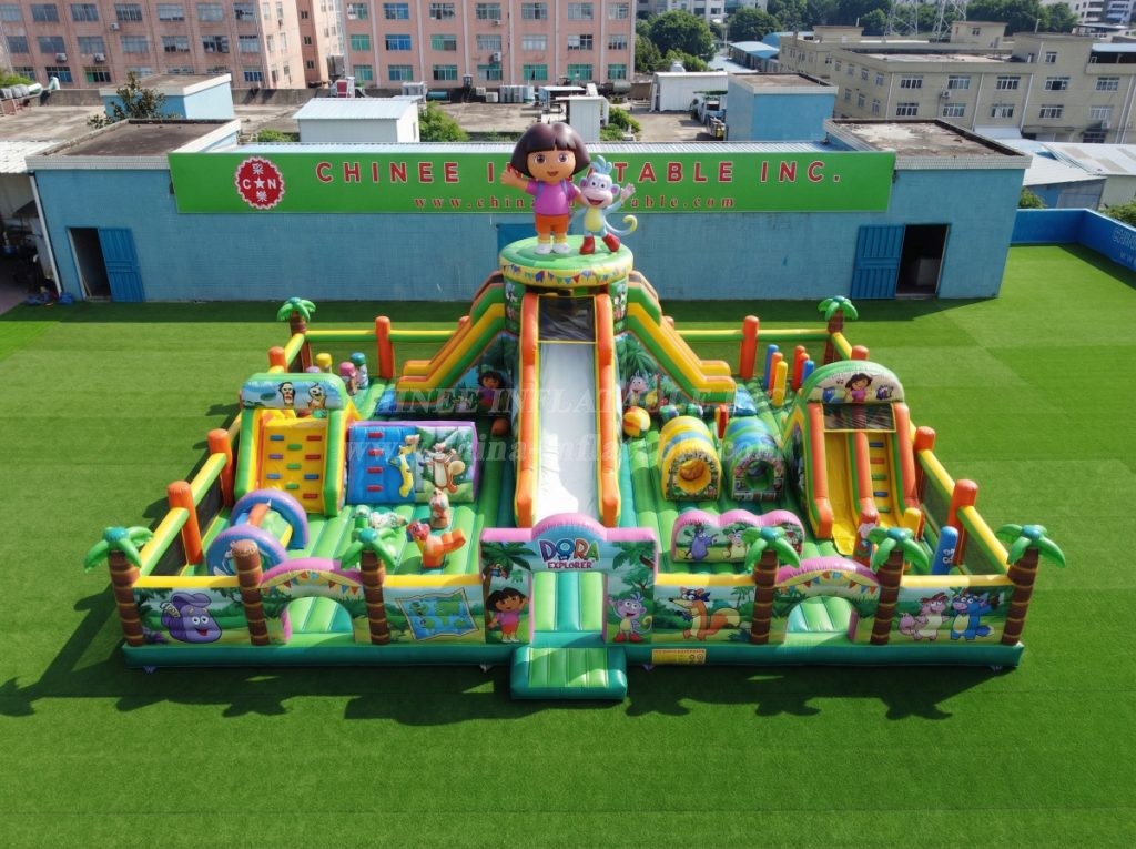 GF3-463 Dora Theme Inflatable Park