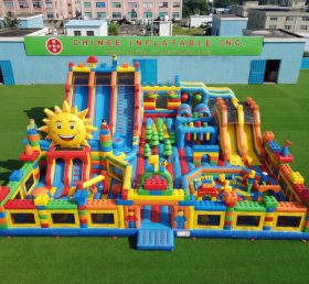 GF3-472 Lego Theme Inflatable Park