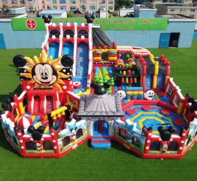 GF3-476 Mickey & Minnie Theme Inflatable Park