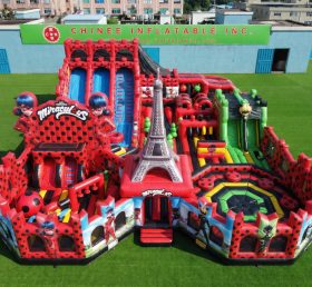 GF3-478 Miraculous Ladybug Theme Inflatable Park