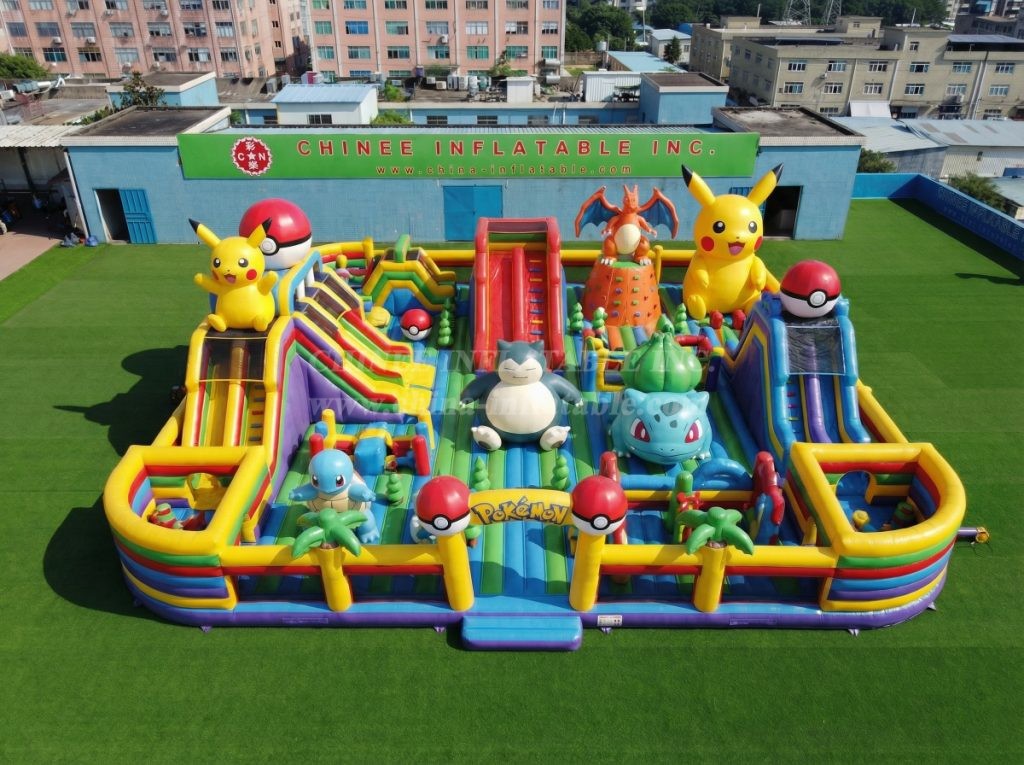 GF3-486 Pokemon Theme Inflatable Park
