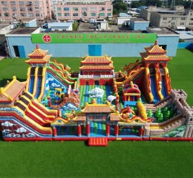 GF3-520 Chinese Style Theme Inflatable Park