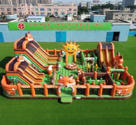 GF3-533 Fox Theme Inflatable Park