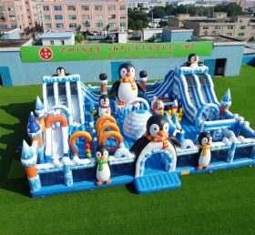 GF3-553 Penguin Theme Inflatable Park